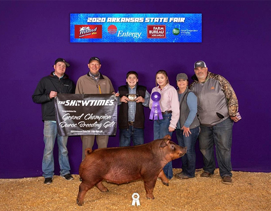 Broomfield-Champ-Duroc-Gilt-ARSF-NEXT-UP Crossroads Winners