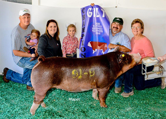 Elchinger-Champ-Herf-Gilt-Herf-National-Open-NEW-ERA Crossroads Winners