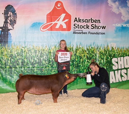 Funk-Res-Duroc-Gilt-AKSARBEN-NEXT-UP Crossroads Winners