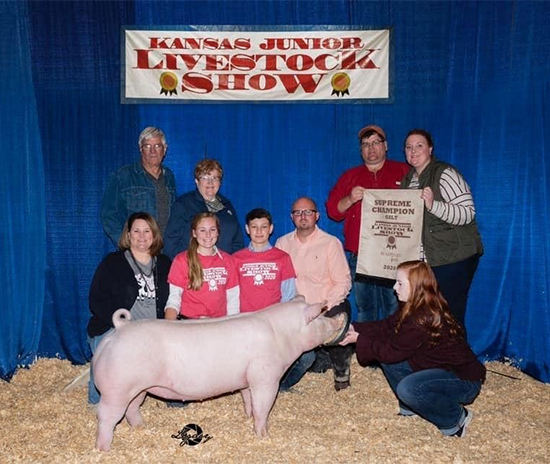 Lillard-Grand-Ovr-Gilt-KSJLS-CUSTOM-MADE Crossroads Winners