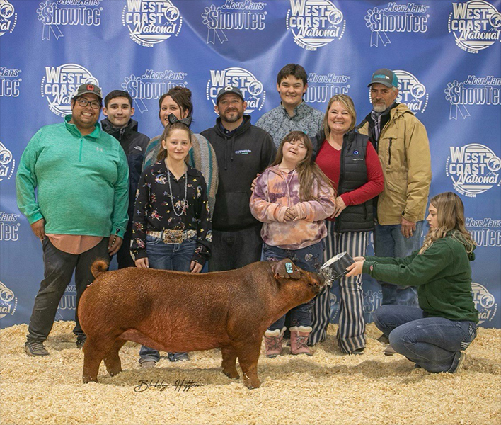 Gardner-3rd-Ovr-Duroc-Gilt-West-Coast-Nat-NEXT-CHAPTER Crossroads Winners