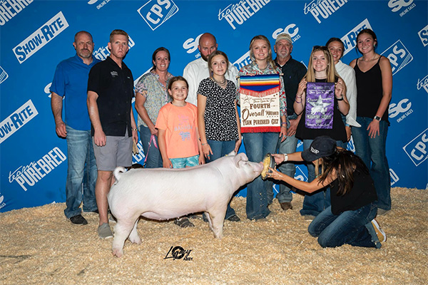 Runner-4th-Ovr-CPS-Gilt-TP-Jr-Nat-CUSTOM-MADE 5ht Overall Gilt West Coast Nationals