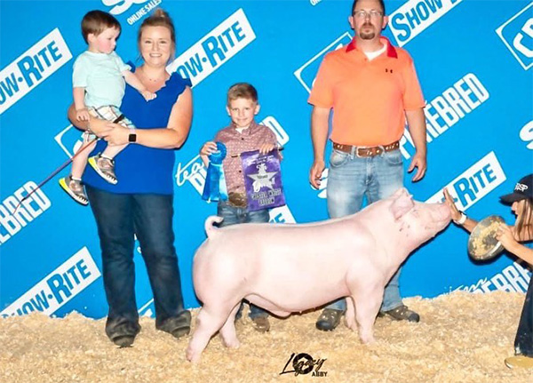 Thompson-5th-Ovr-Chester-Ba-TP-Jr-Nat-CUSTOM-MADE 5ht Overall Gilt West Coast Nationals