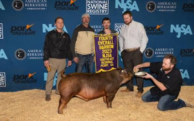 4th Overall Barrow & Reserve Duroc –  2023 NJSA Southeast Regional