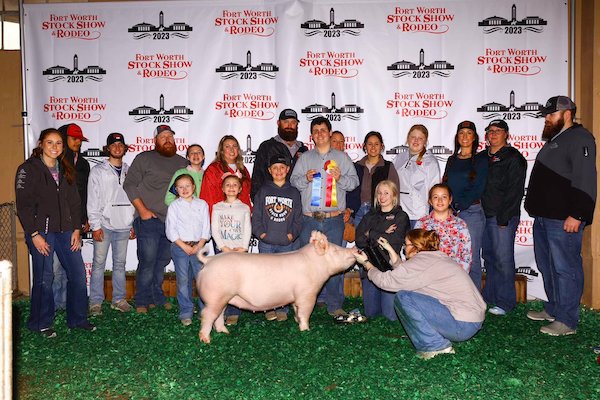 Reserve Champion Yorkshire Gilt  – 2023 Fort Worth Stock Show