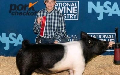 4th Overall Division 2 Crossbred Gilt –  2023 NJSA Southeast Regional