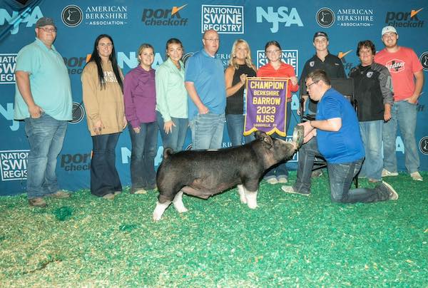 Champion Berkshire Barrow – 2023 NJSS