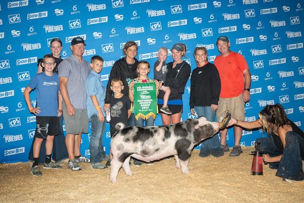 4th Overall Spot Barrow – 2023 Team Purebred National Jr Show
