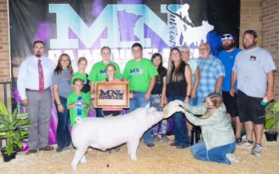 5th Overall Purebred Barrow & Champion Chester – 2023 Minnesota Jr Barrow Classic