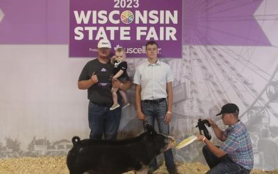 Reserve Champion Berkshire Barrow – 2023 Wisconsin State Fair Jr Show