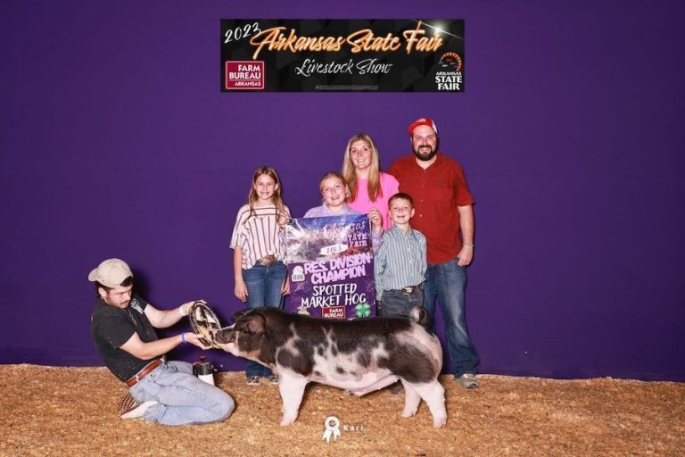 Reserve Champion Spot Market Hog – 2023 Arkansas State Fair