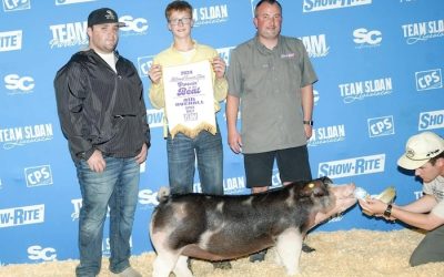 4th Overall TP Gilt & 3rd Overall Spot Gilt – 2024 Team Purebred Jr National
