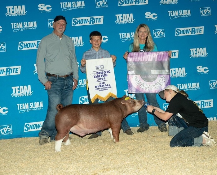 5th Overall TP Barrow & Champion Hereford – 2024 TP Music City Drive