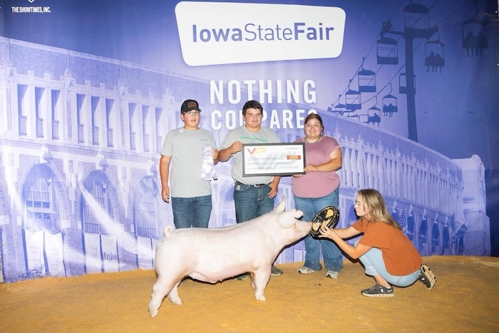 Reserve Champion Landrace Barrow – 2024 Iowa State Fair 4-H Show