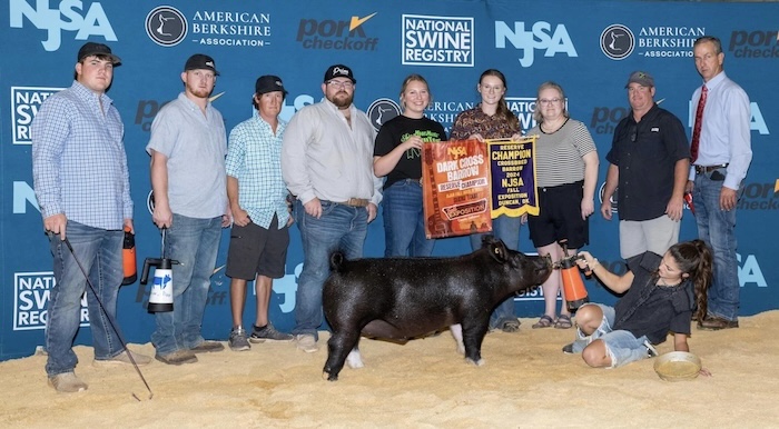 Reserve Champion Dark Crossbred Barrow – 2024 NJSA Fall Exposition