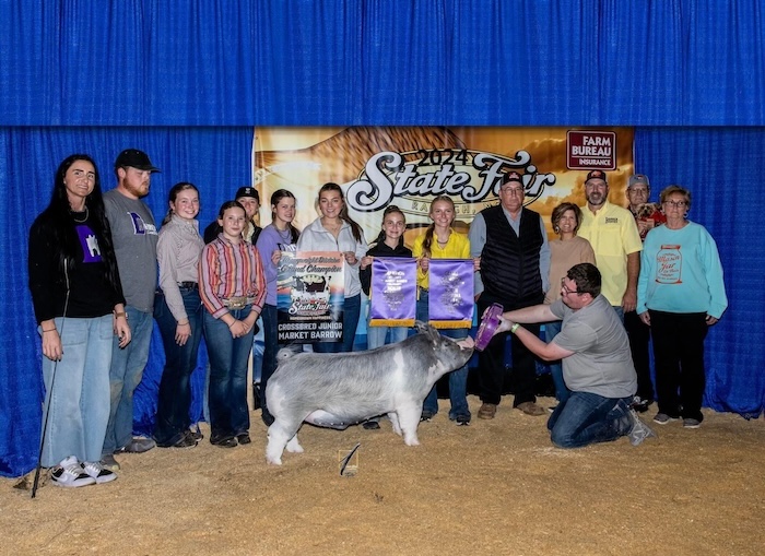 Grand Overall Market Hog & Champion Crossbred – 2024 North Carolina State Fair