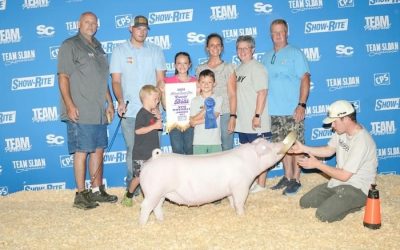 3rd Overall Landrace Gilt  – 2024 Team Purebred Jr National
