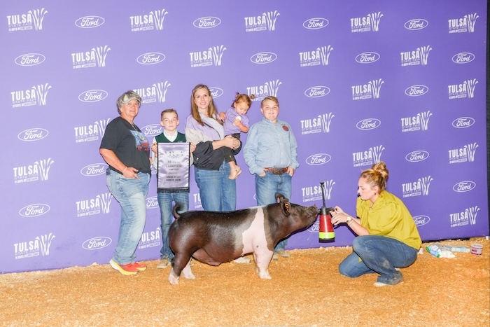 Reserve Hampshire Barrow – 2024 Tulsa State Fair