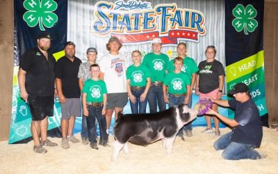5th Overall Purebred Market Hog & Reserve Spot – 2024 South Dakota State Fair