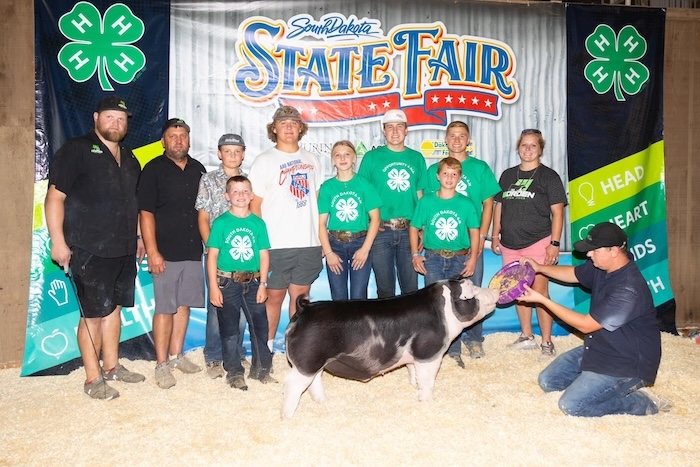 5th Overall Purebred Market Hog & Reserve Spot – 2024 South Dakota State Fair