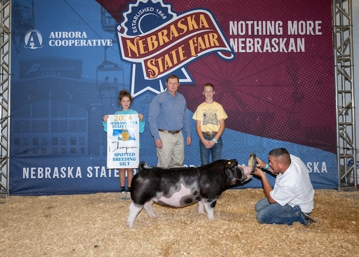Champion Spot Gilt – 2024 Nebraska State Fair FFA Show