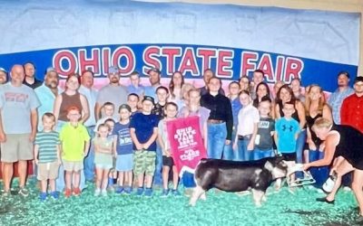 4th Overall Poland Gilt – 2024 Ohio State Fair Jr Show