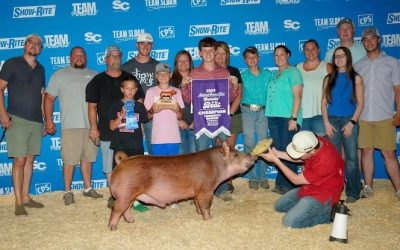 Champion Tamworth Barrow – 2024 Team Purebred Jr National