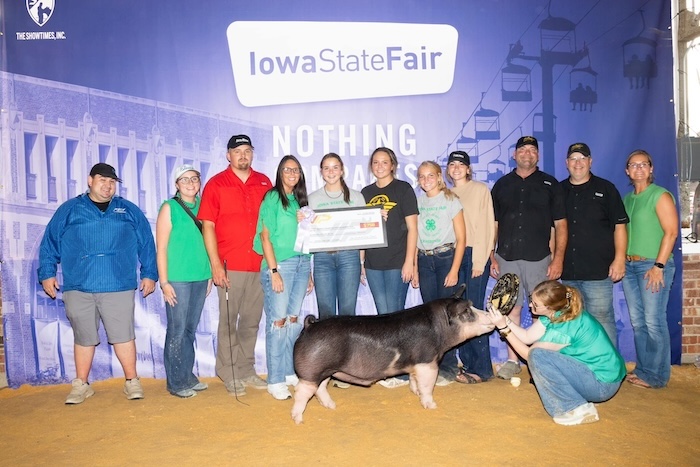 Reserve Champion Poland Barrow – 2024 Iowa State Fair 4-H Show