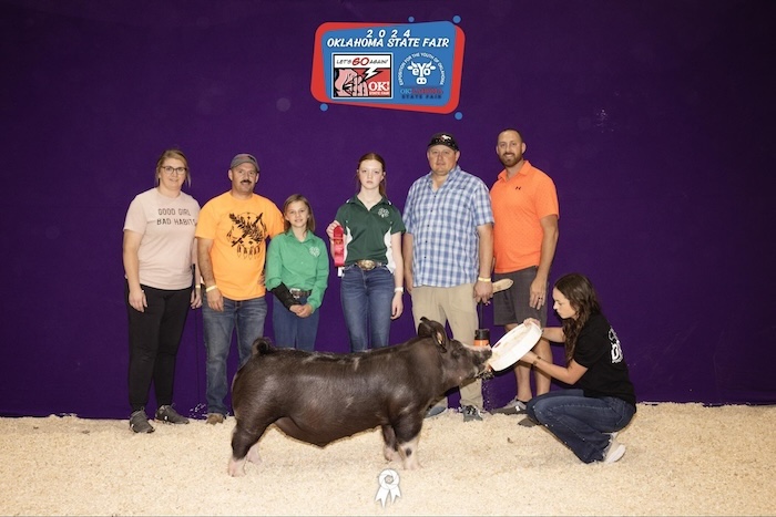 3rd Overall Berkshire Barrow – 2024 Oklahoma State Fair