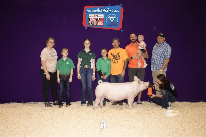 5th Overall Yorkshire Barrow – 2024 Oklahoma State Fair
