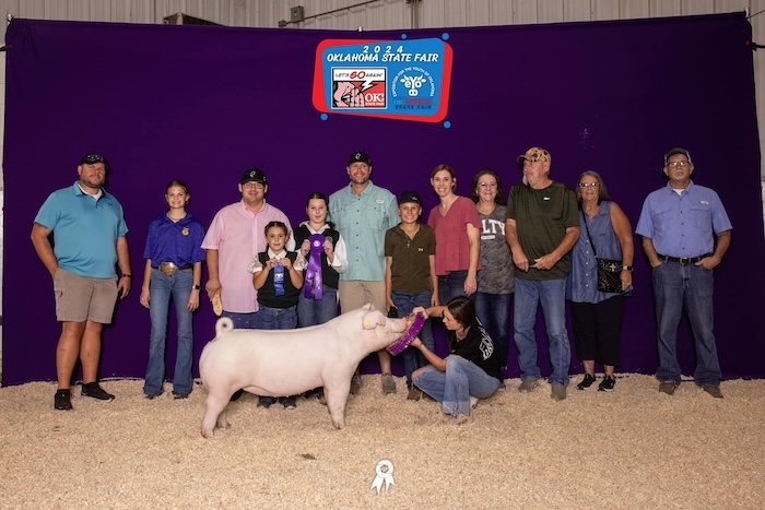 Champion Chester Gilt – 2024 Oklahoma State Fair