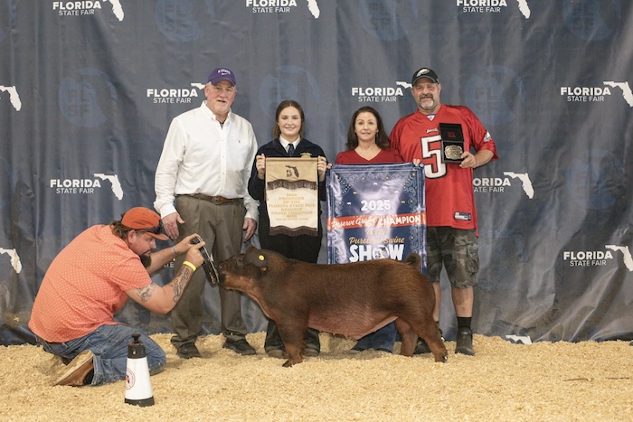 Reserve Champion Purebred Barrow – 2025 Florida State Fair