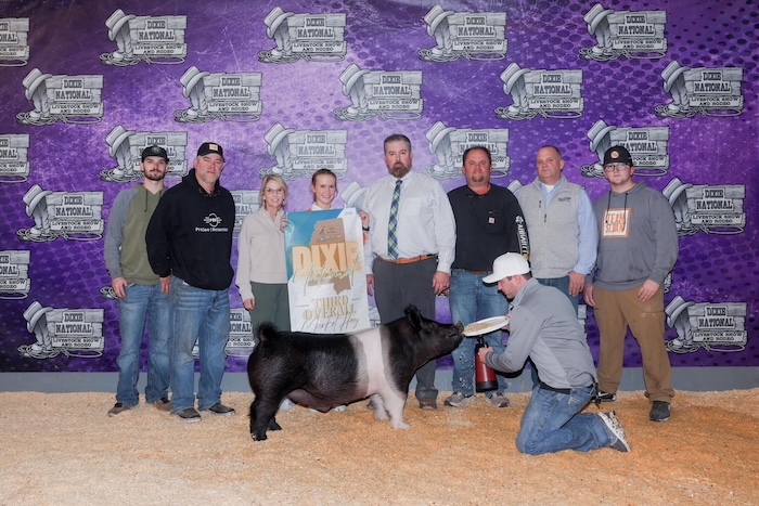 3rd Overall Barrow & Champion Hamp – 2025 Dixie National
