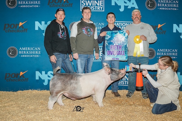 Champion Overall TP Barrow & Champion Tamworth – 2025 TP Sweet Peach Regional