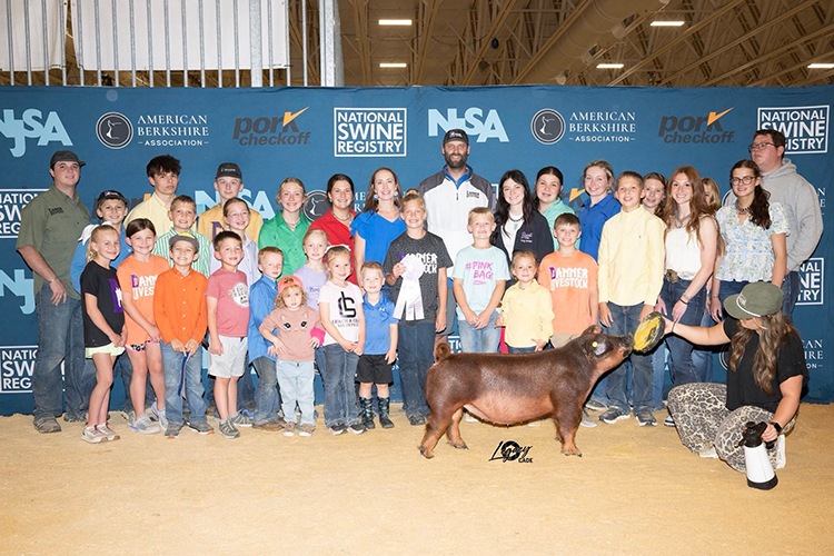 Reserve Division 1 Duroc Gilt – 2025 The Exposition