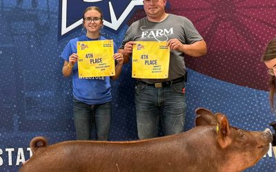 Champion FFA Tamworth Market Gilt – 2025 Nebraska State Fair