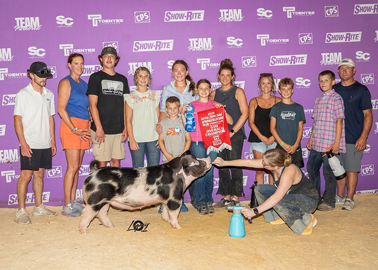 5th Overall Spot Gilt – 2025 Team Purebred Jr National