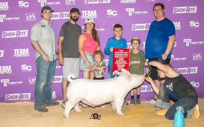 3rd Overall Yorkshire Barrow – 2025 Team Purebred Jr National