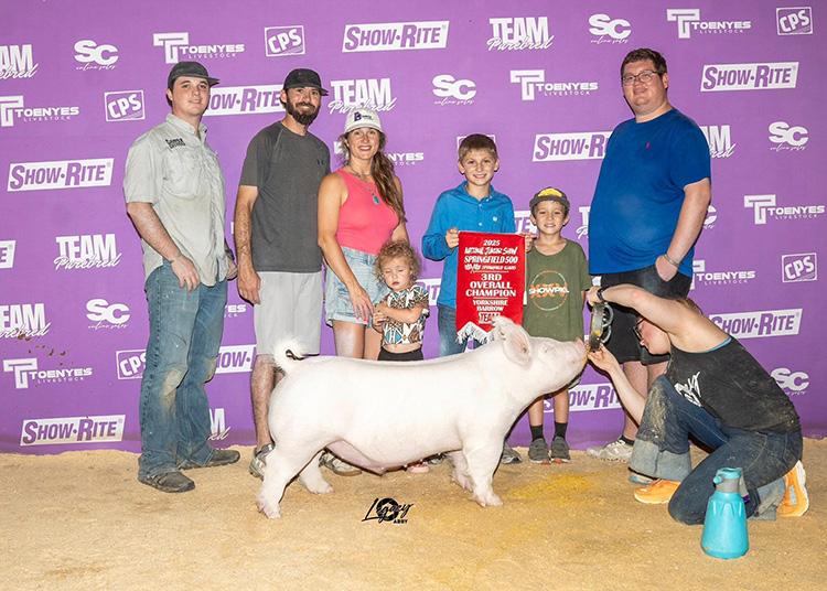 3rd Overall Yorkshire Barrow – 2025 Team Purebred Jr National