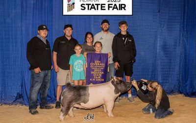 5th Overall Light Cross Gilt – 2025 Indiana State Fair