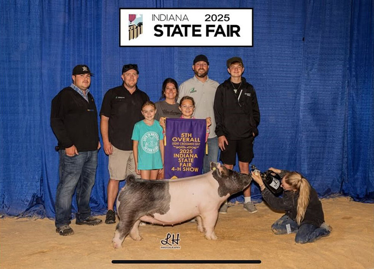 5th Overall Light Cross Gilt – 2025 Indiana State Fair